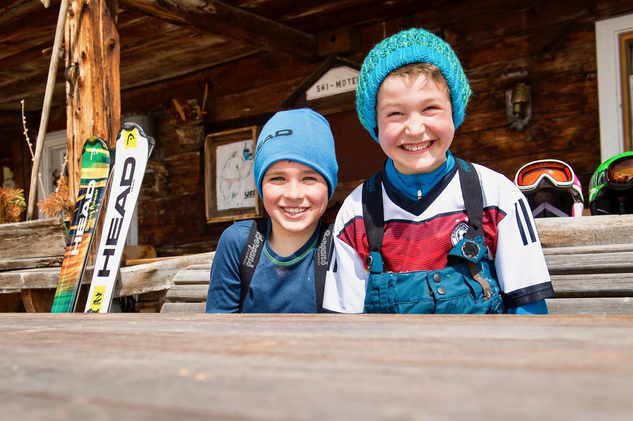 Kinderspaß beim Skikurs