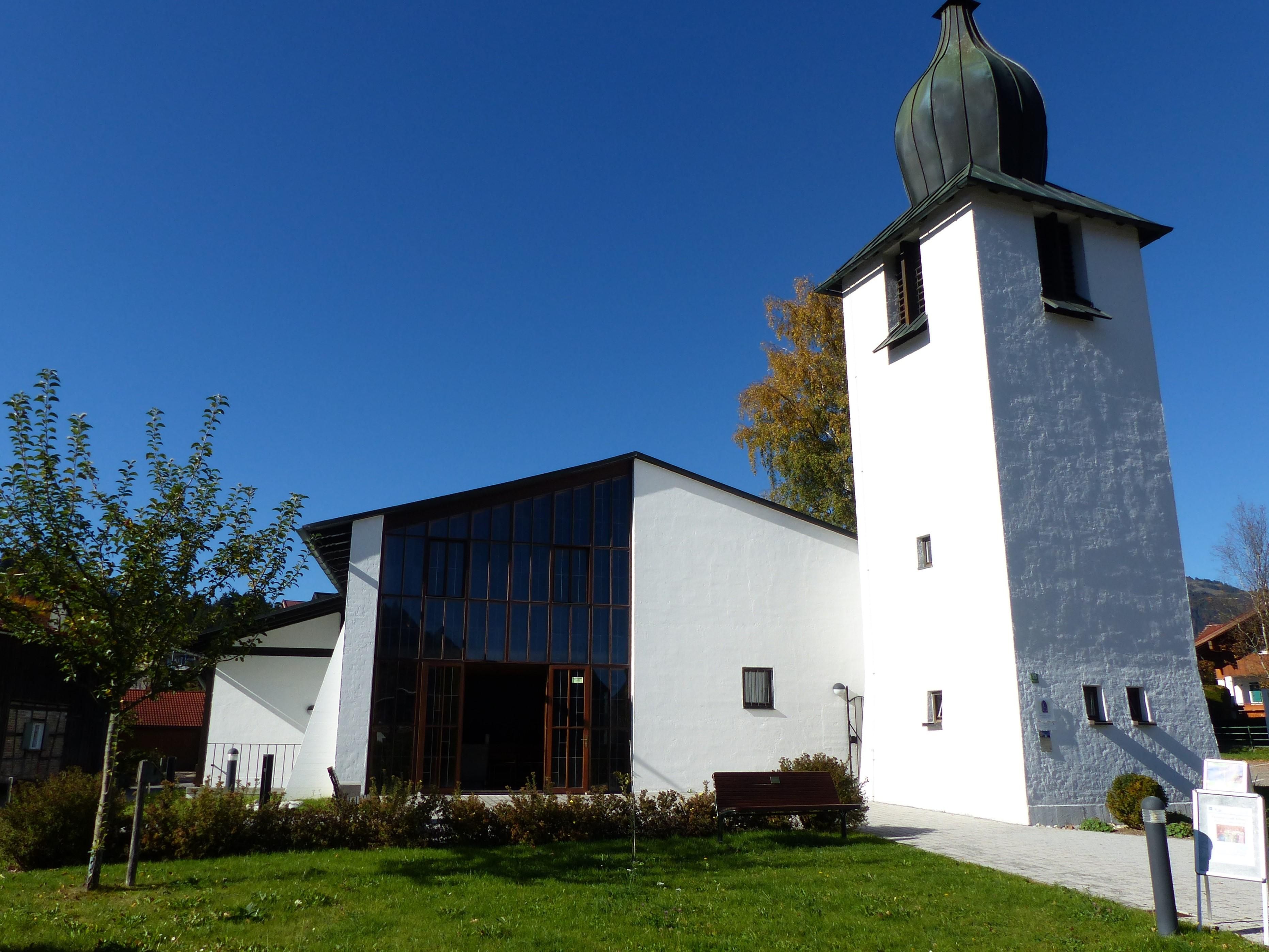 Evangelische Kirche in Fischen im Allgäu