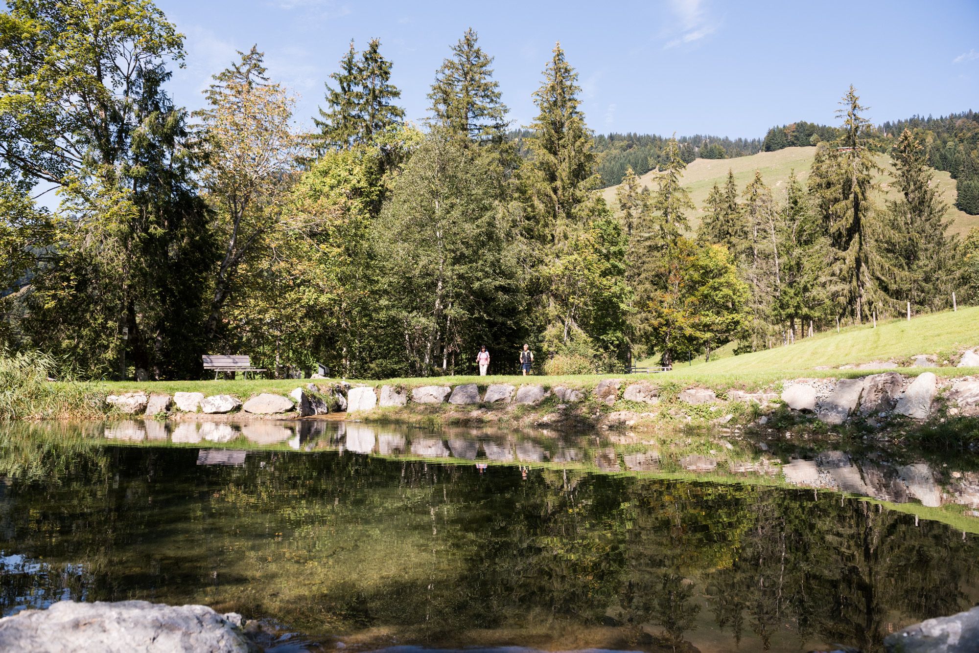 An der Bolgenach in Balderschwang