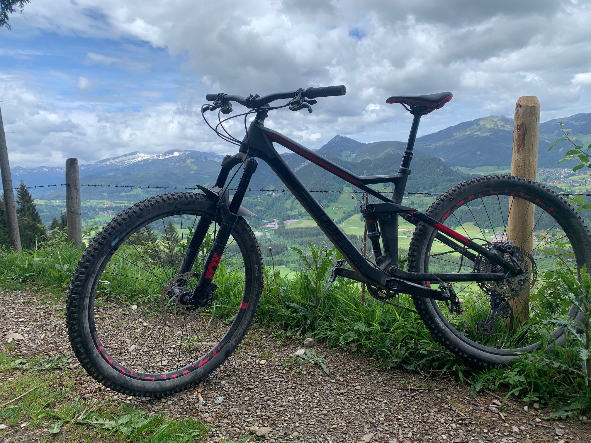 Radtour von Ofterschwang übers Ostertal und Gunzesrieder Tal