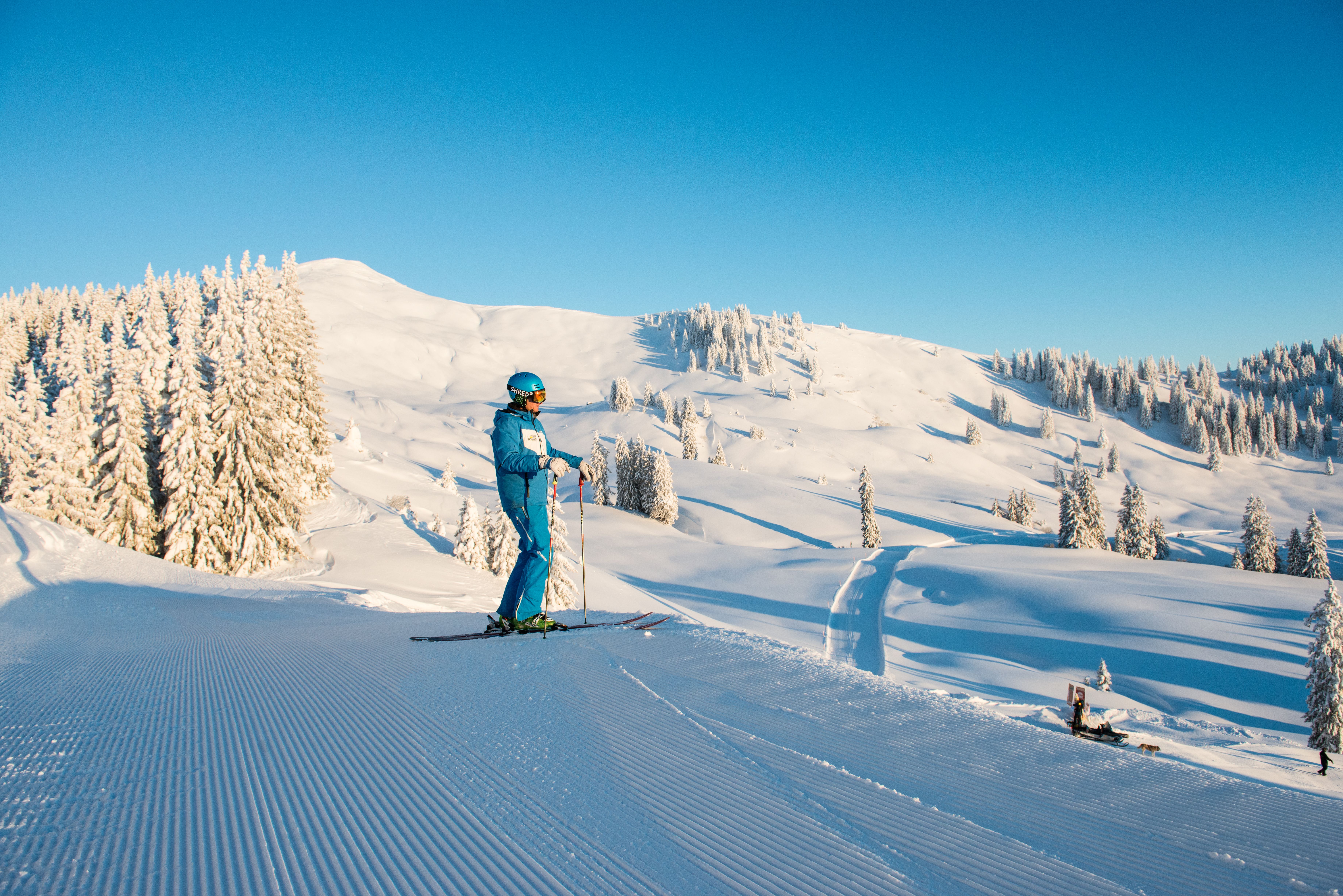 Skifahren im Schneeparadies in Grasgehren - Hörnerdörfer im Allgäu