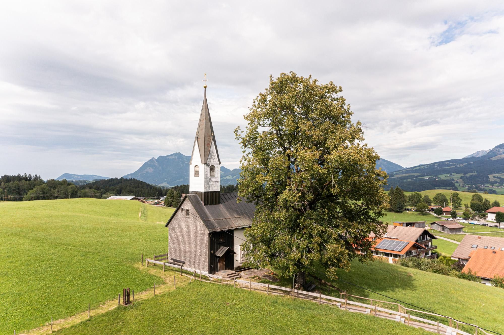 Kapelle in Bolsterlang in den Hörnerdörfern