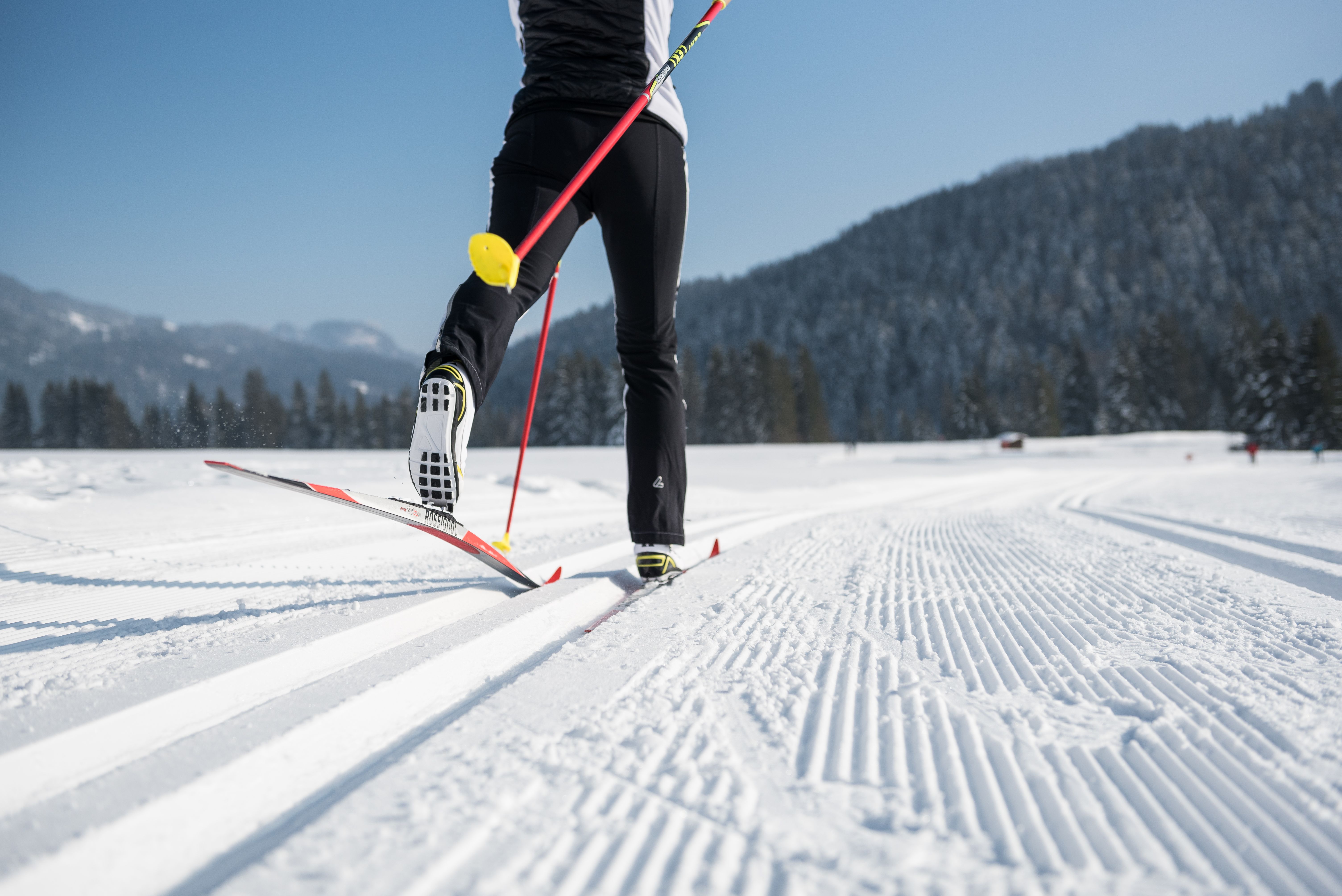 Balderschwang ist Langlauf Eldorado Loipennetz bis Hittisau in Österreich - Hörnerdörfer im Allgäu