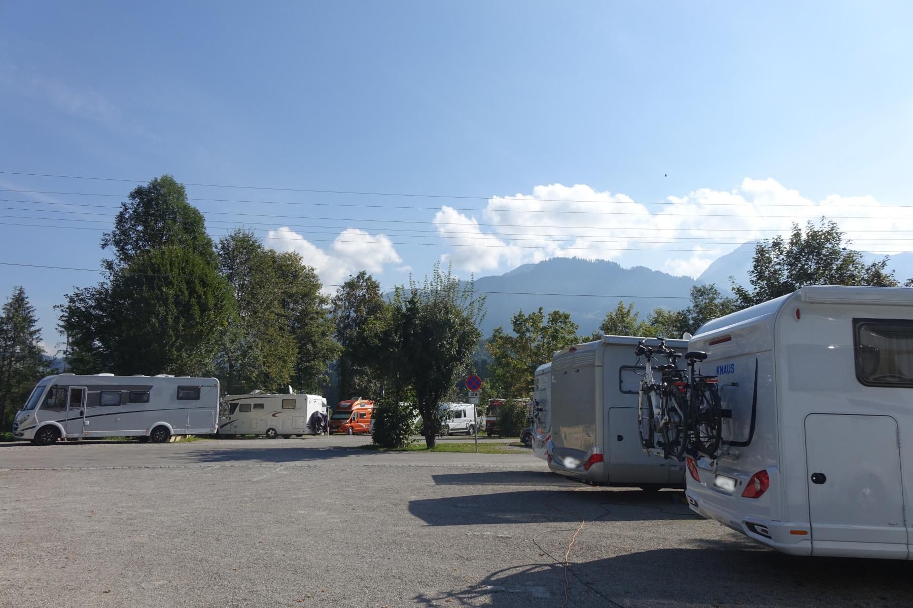 Wohnmobilstellplatz in Fischen im Allgäu