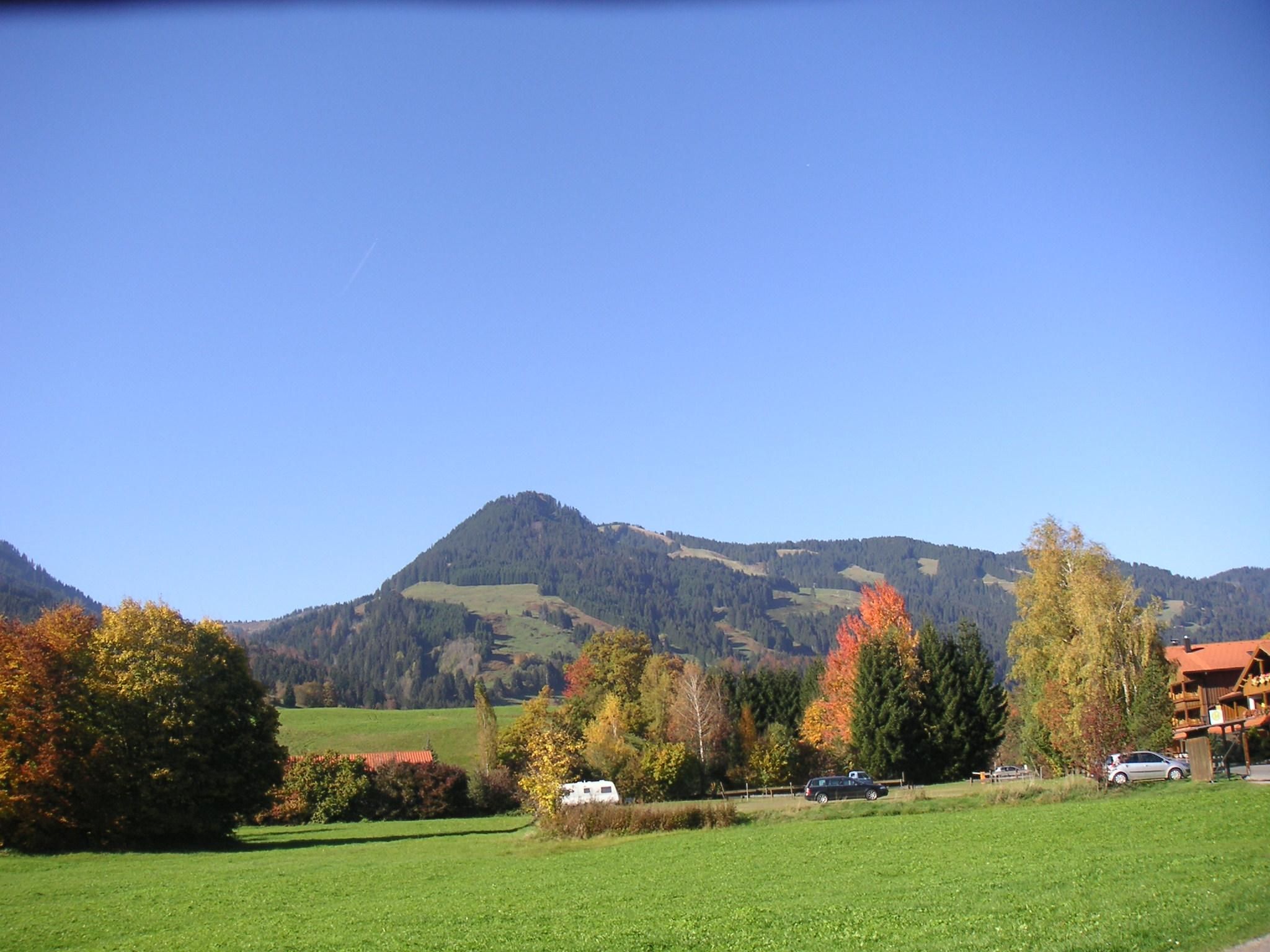 Panorama Landschaft Wohnmobilplatz