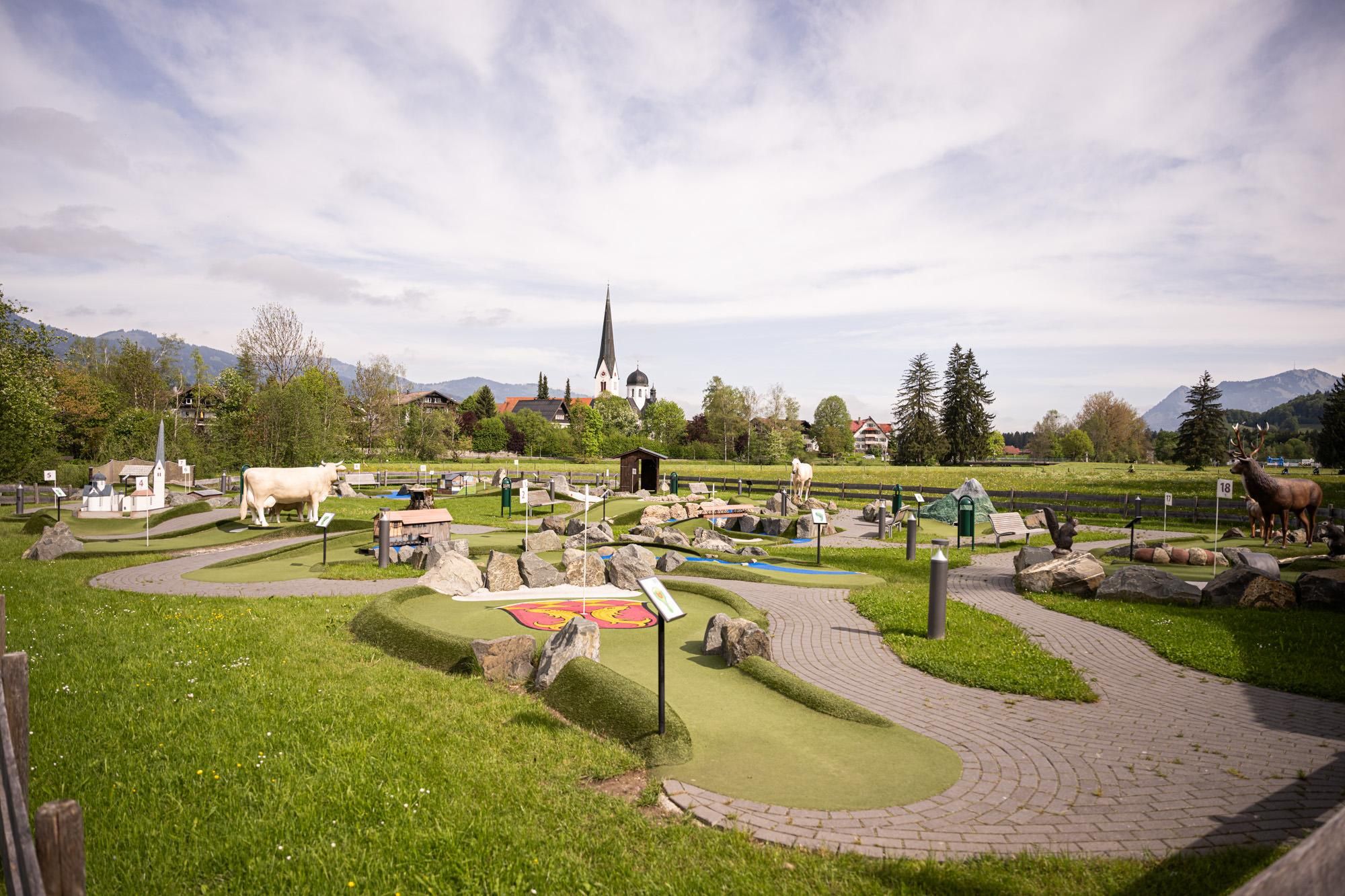 Erlebnis-Golf Minigolf, Fischen i. Allgäu