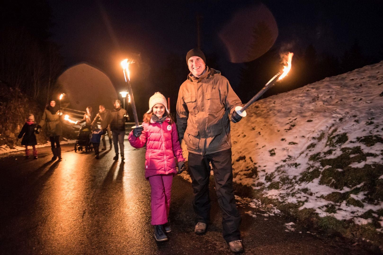 Kinderfackelwanderung in Obermaiselstein