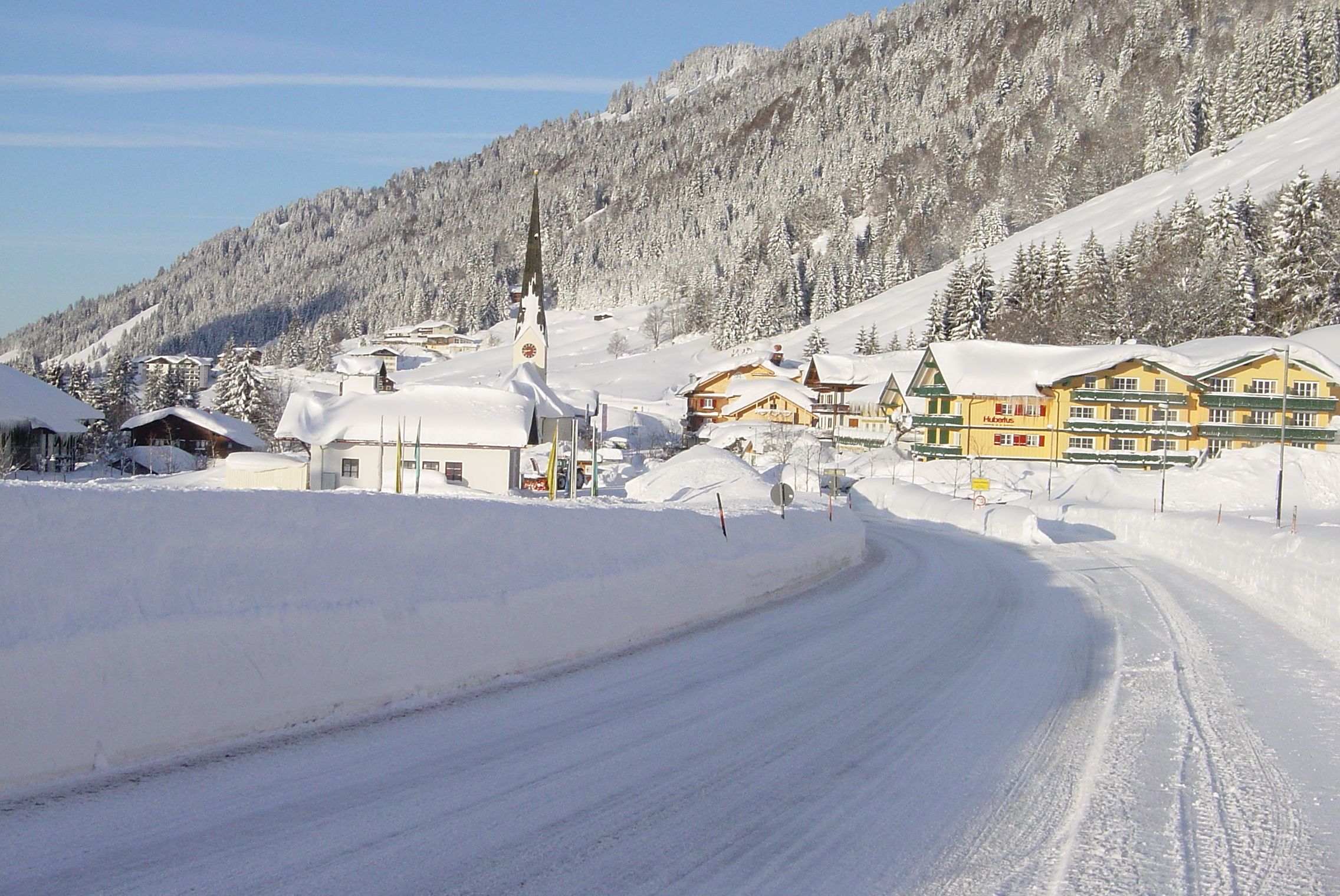 Verschneites Balderschwang