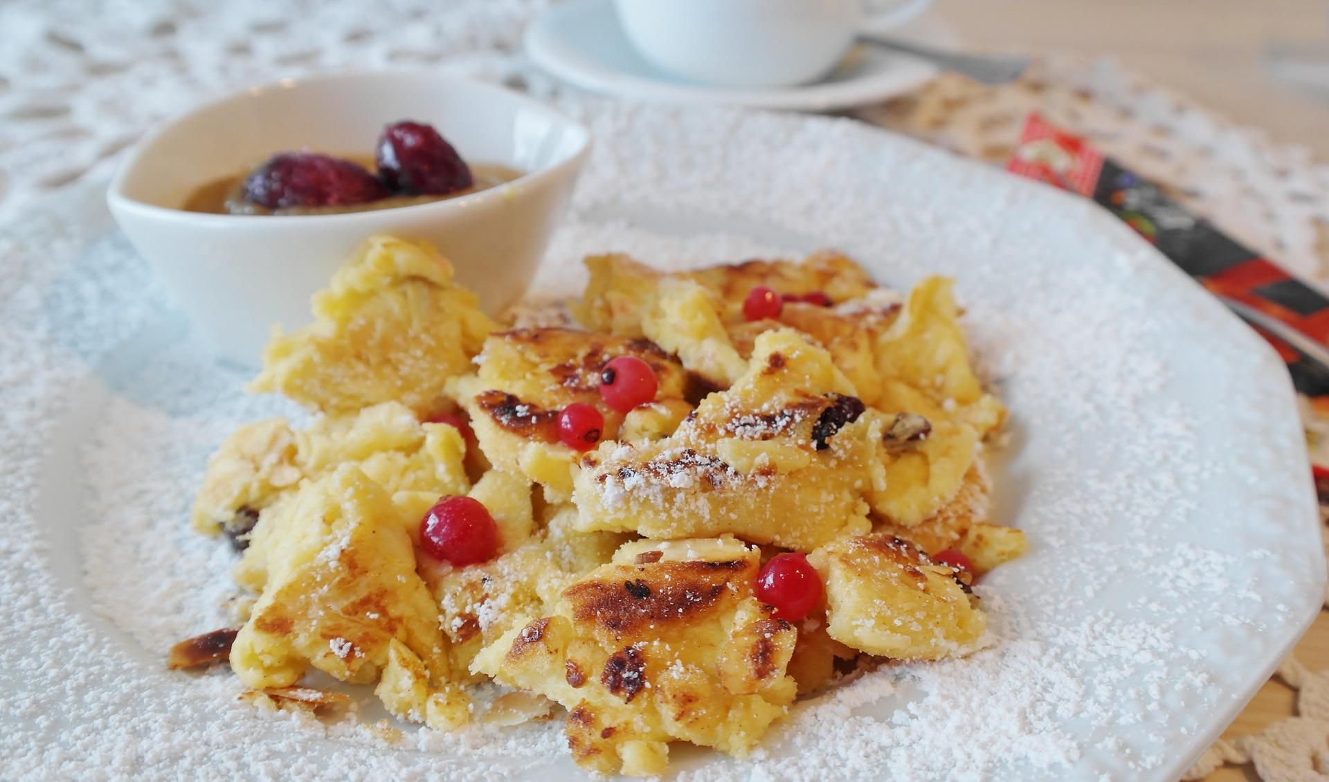 Kaiserschmarrn im Hotel Café Frohsinn