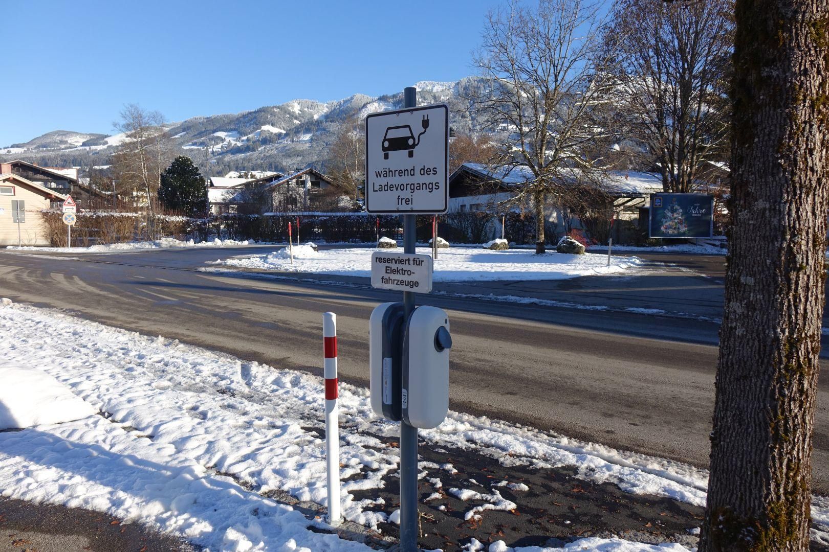 Tankstelle für E-Autos