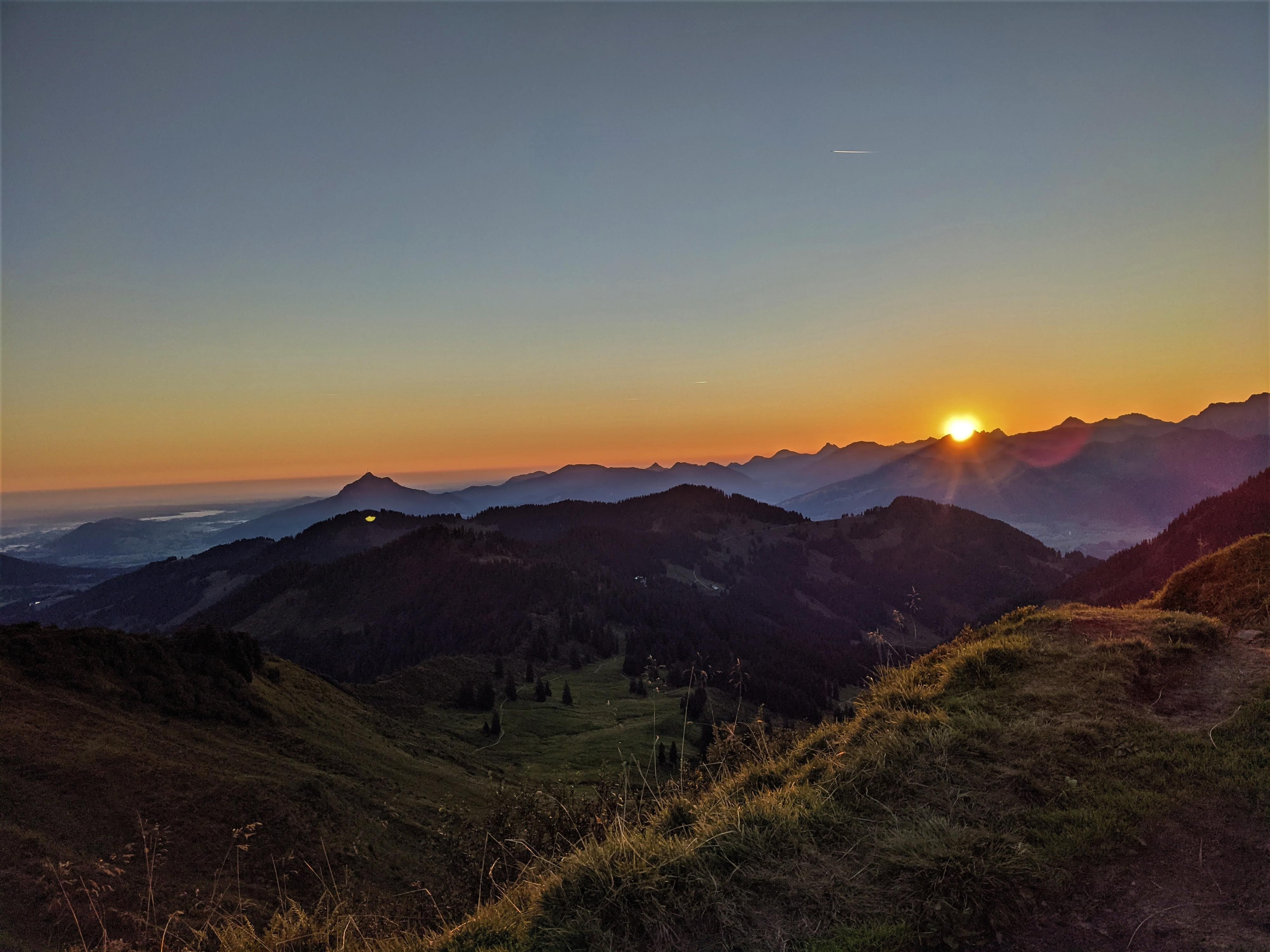 Sonnenaufgang Riedbergerhorn