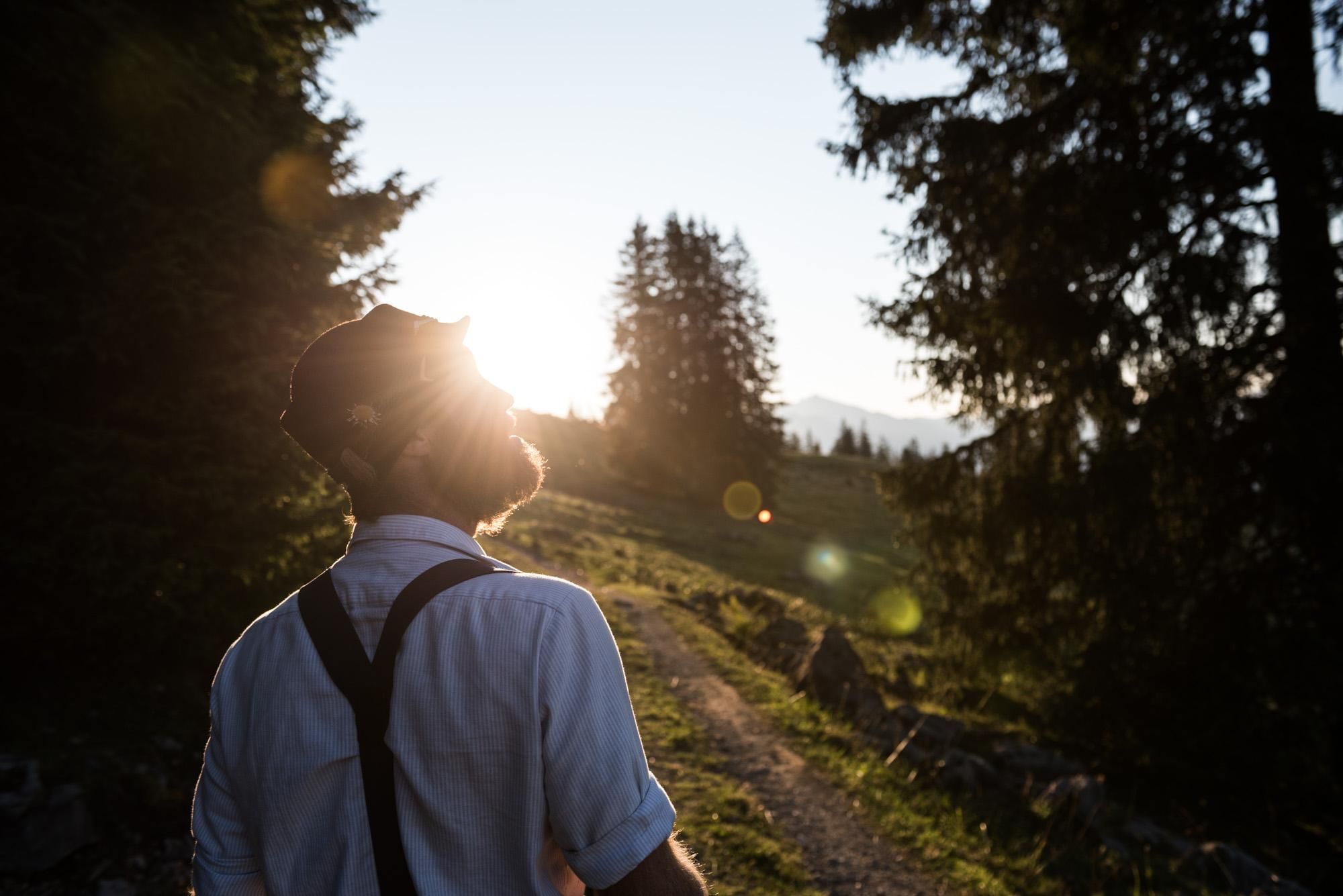 Hirte der Oberen Gund Alpe