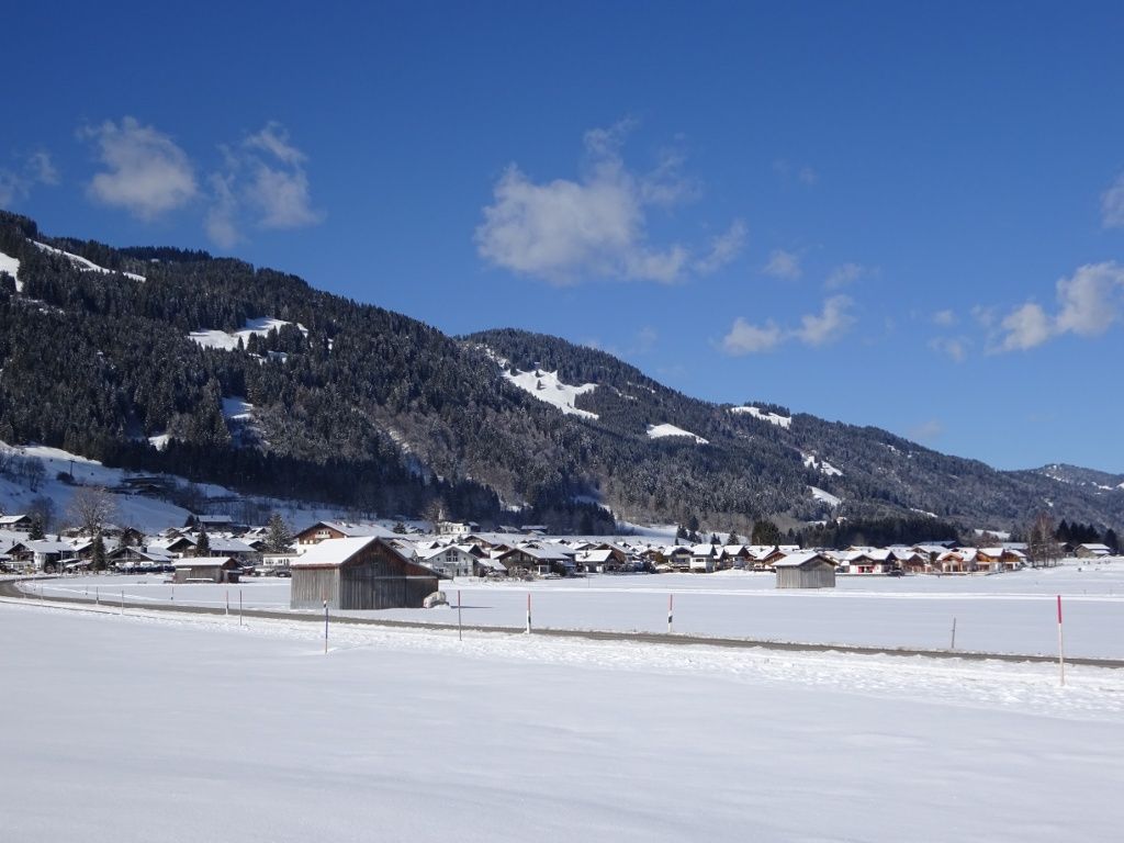 Winterwanderweg von Bolsterlang nach Obermaiselstein