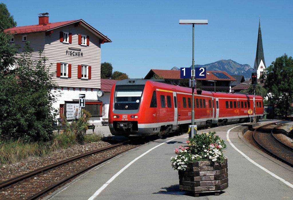 Bahnhof Fischen im Allgäu