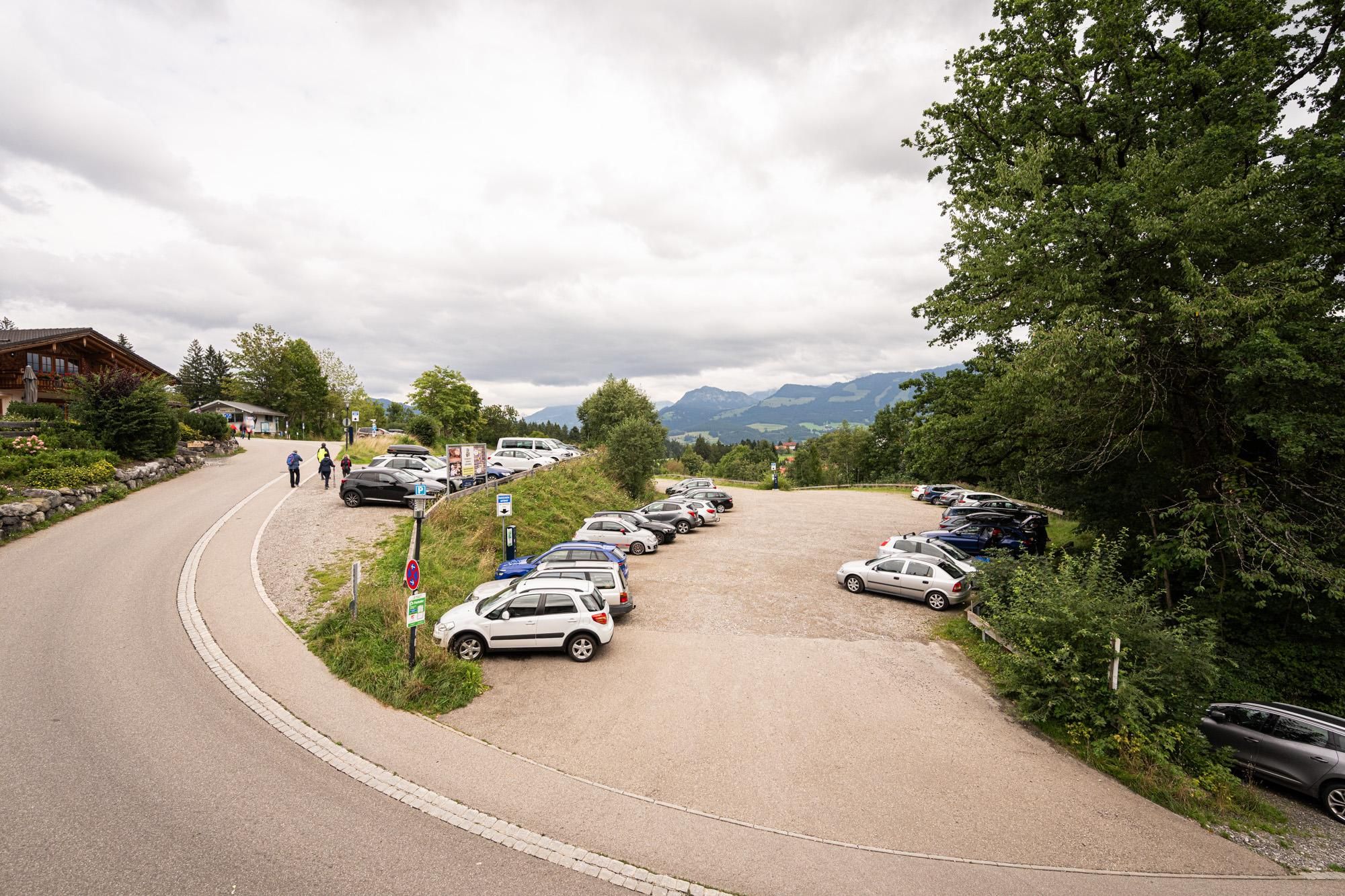 Parkplatz Talstation Weltcup-Express Ofterschwang