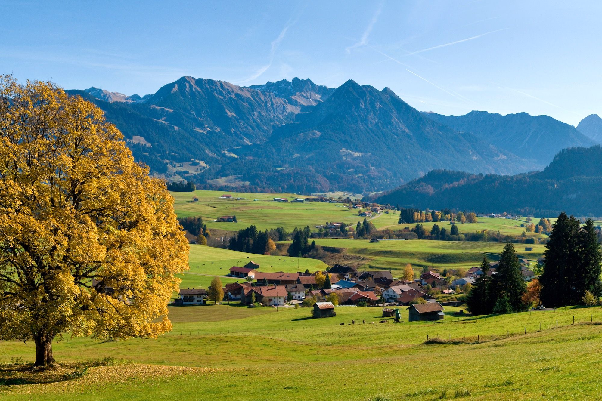 Herbstwandern in Bolsterlang - Hörnerdörfer im Allgäu
