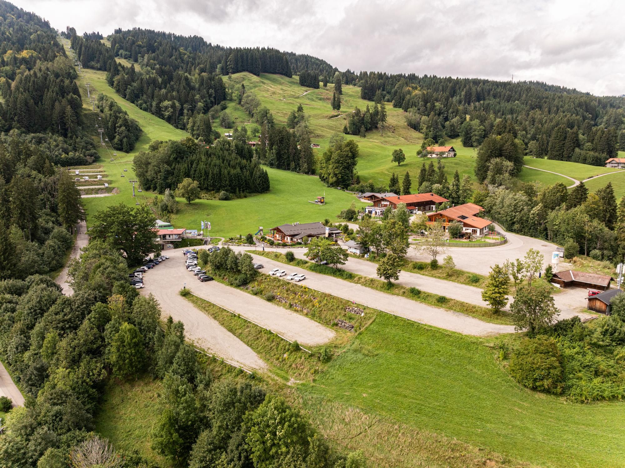 Parkplatz Talstation Weltcup-Express Ofterschwang