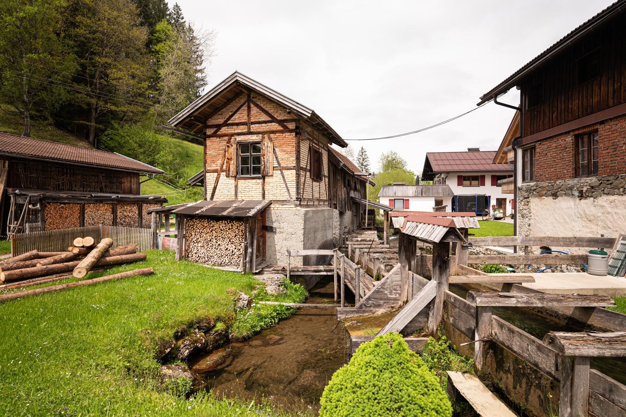 Historische Obermühle Säge - FIschen i. Allgäu