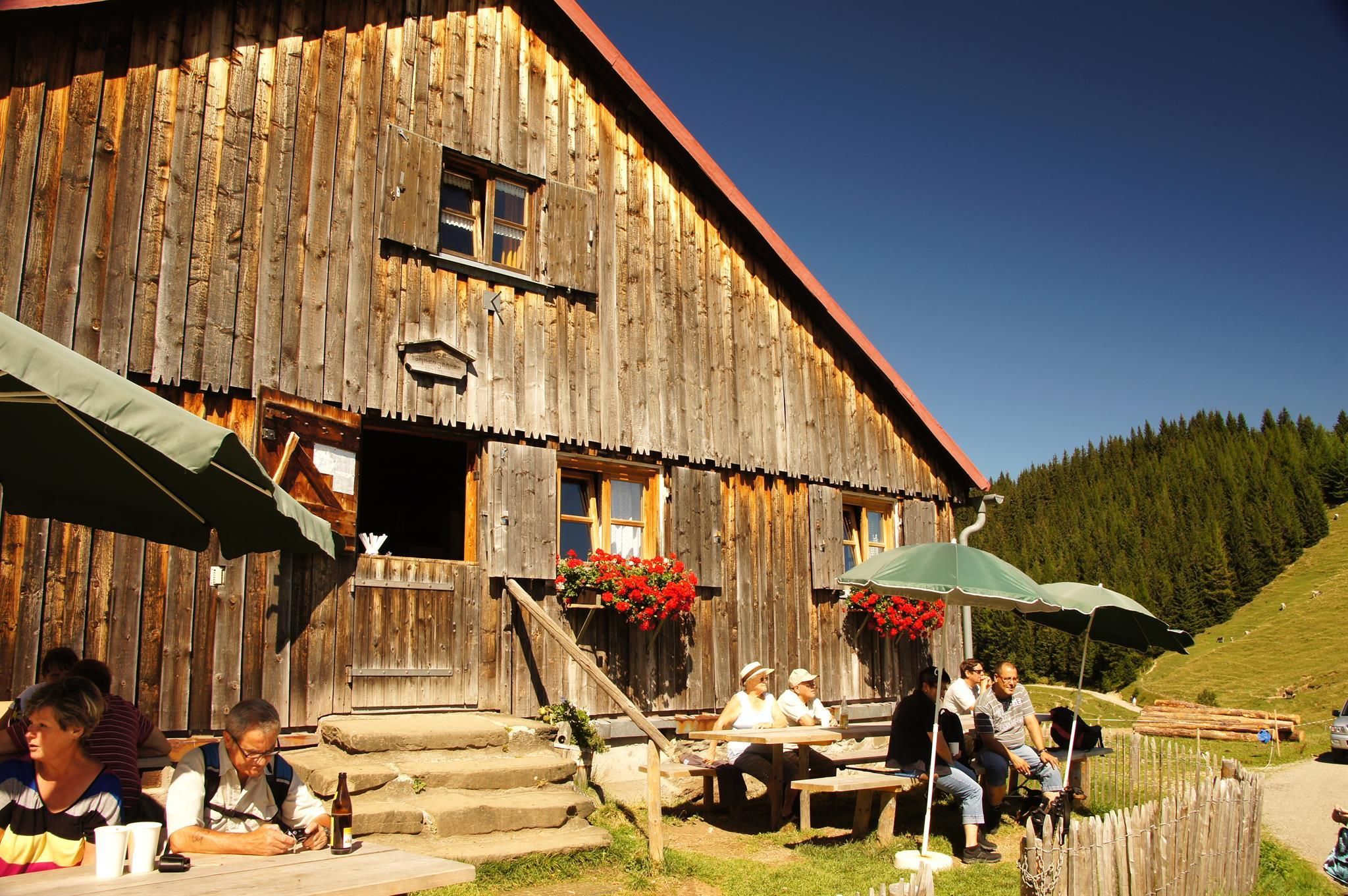 Fahnengehren Alpe bei Ofterschwang