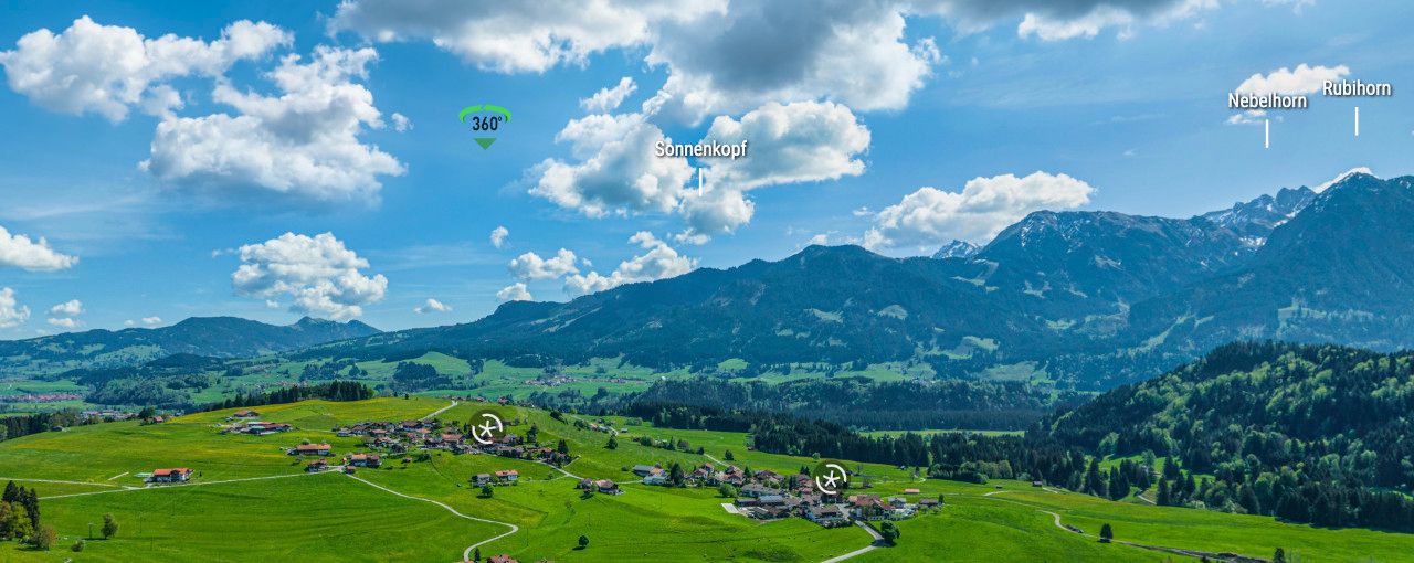Obermaiselstein zum Sommerurlaub - Hörnerdörfer im Allgäu