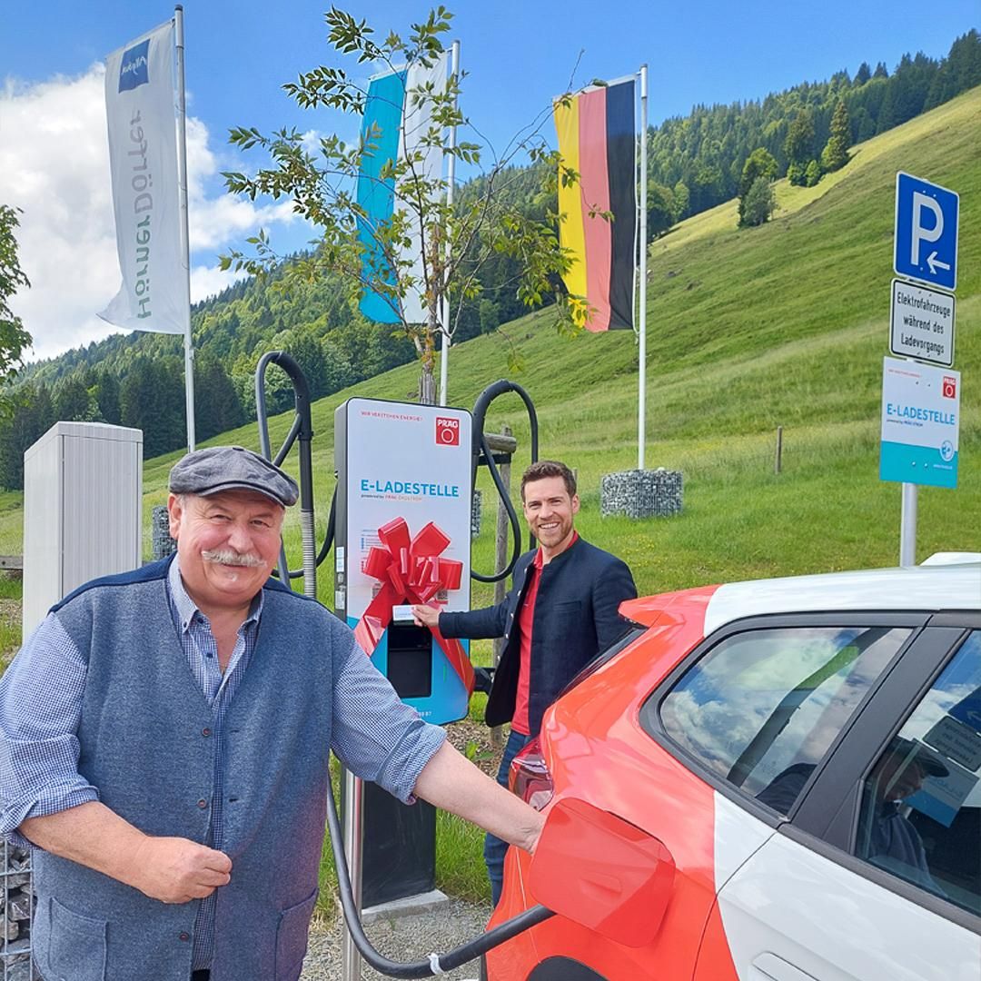 Ladesäule E-Auto Eröffnung