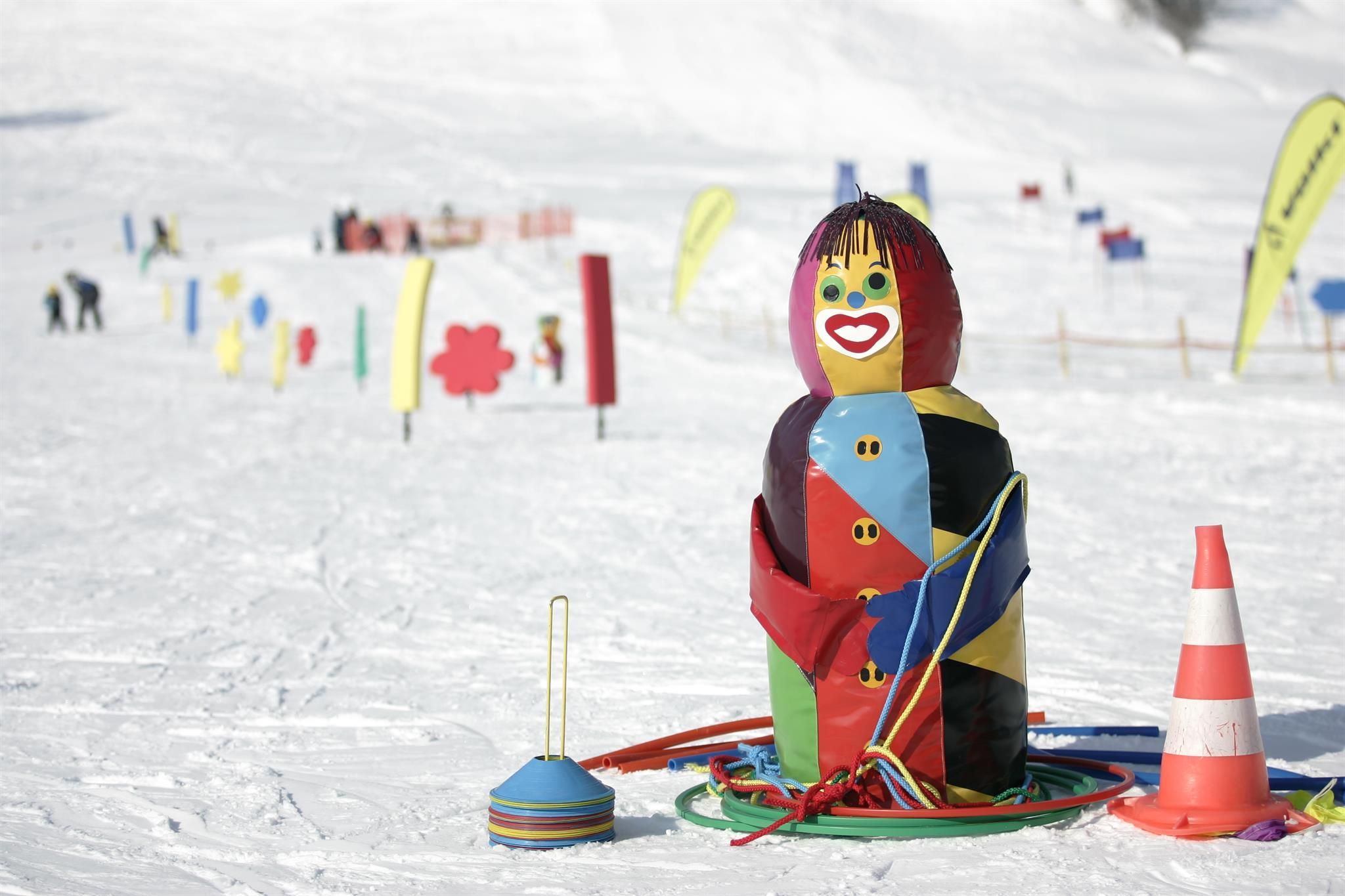 Für Kinder-Skikurse eigenes Kindergelände
