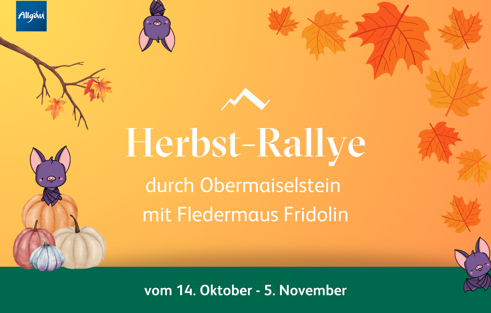 Herbst-Rallye mit Fridolin