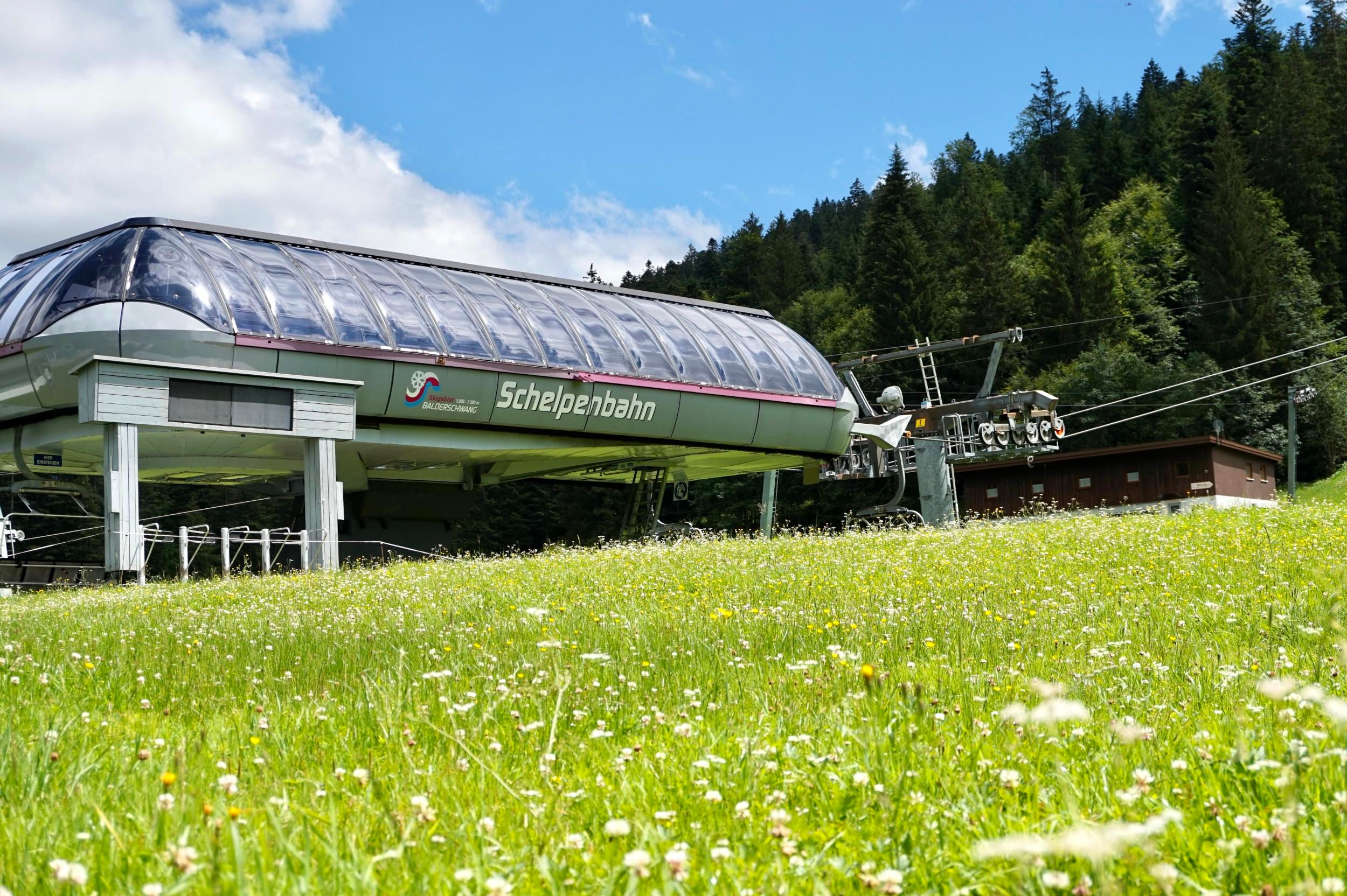 Talstation Schelpenbahn in Balderschwang im Allgäu