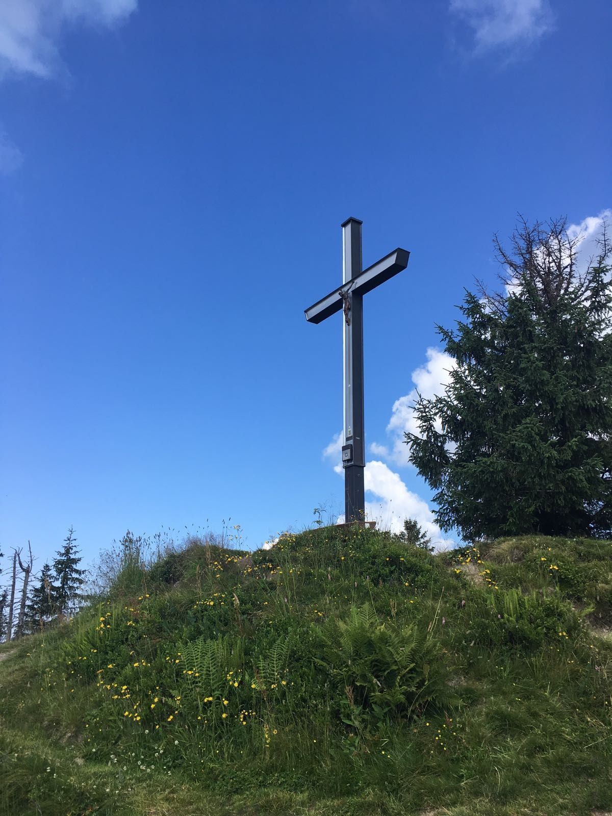 Gipfelkreuz am Ochsenkopf