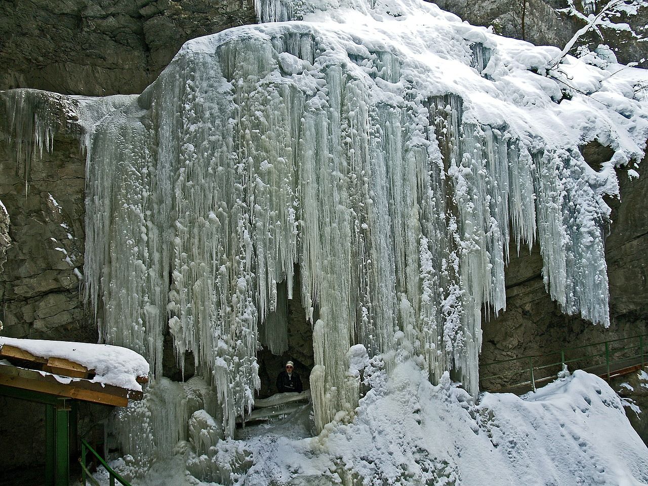 Breitachklamm bei Oberstdorf im Allgäu