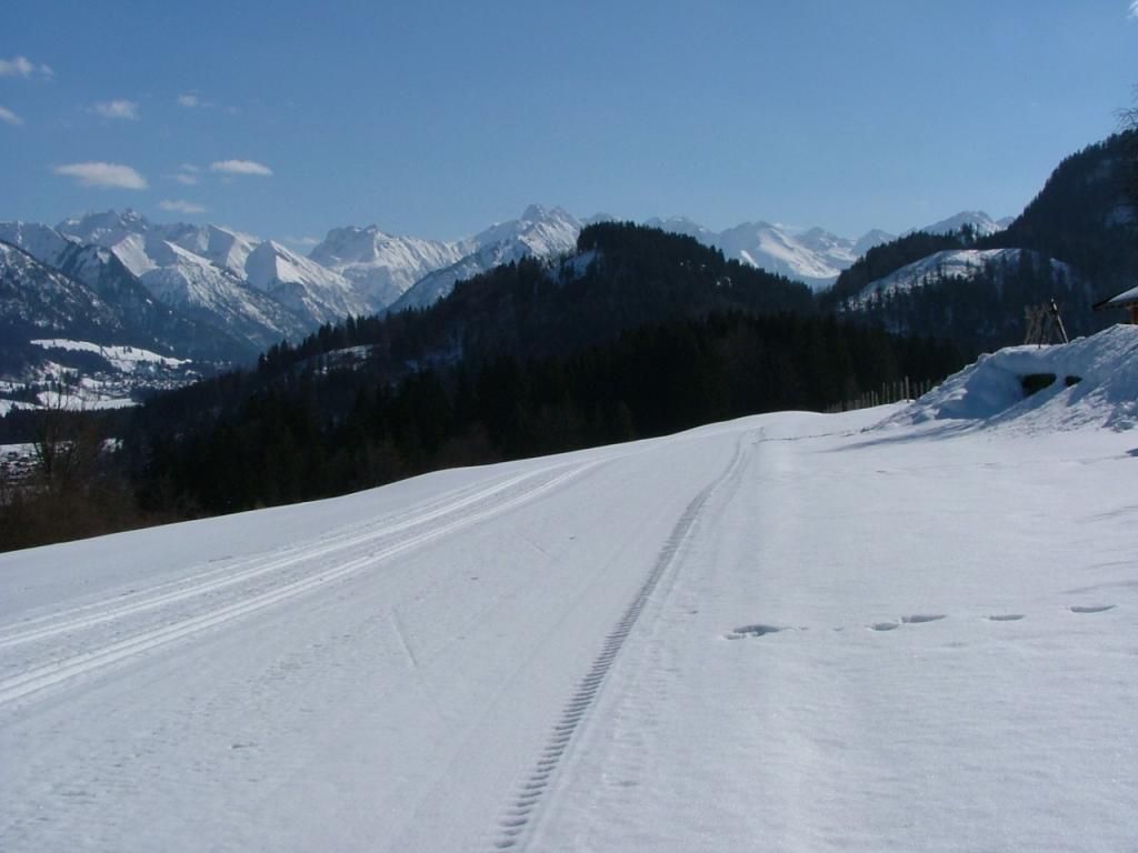 Oberdorfer Loipe - Langlaufen in Obermaiselstein