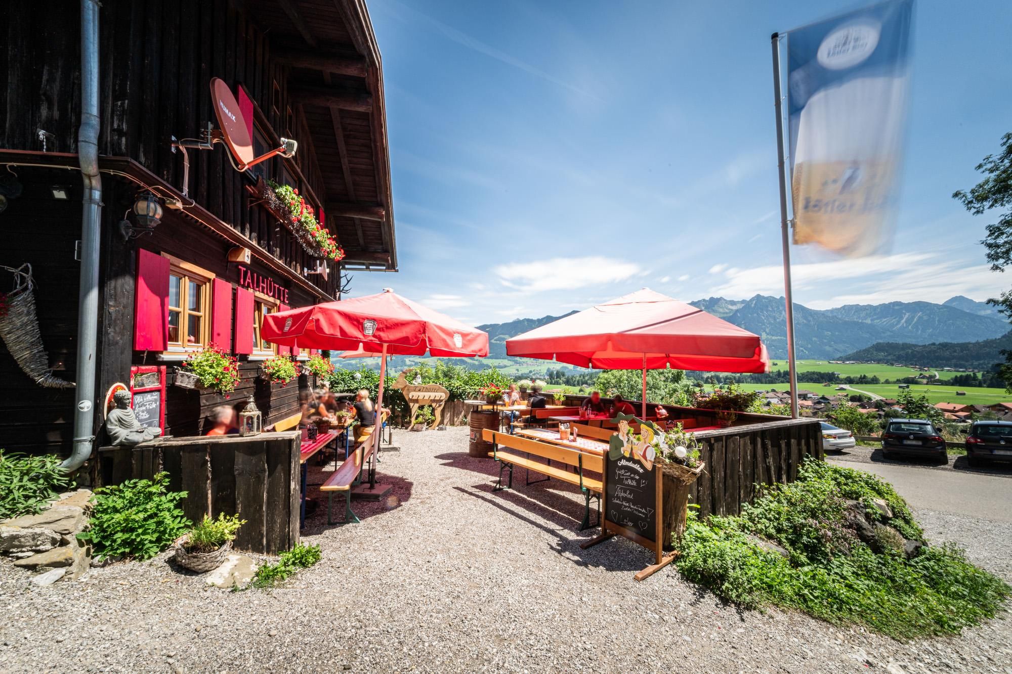 Talhütte - Bolsterlang im Allgäu