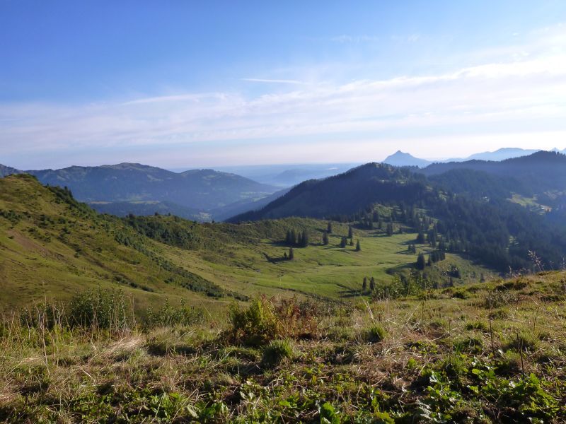 Auf dem Gipfel des Riedberger Horns