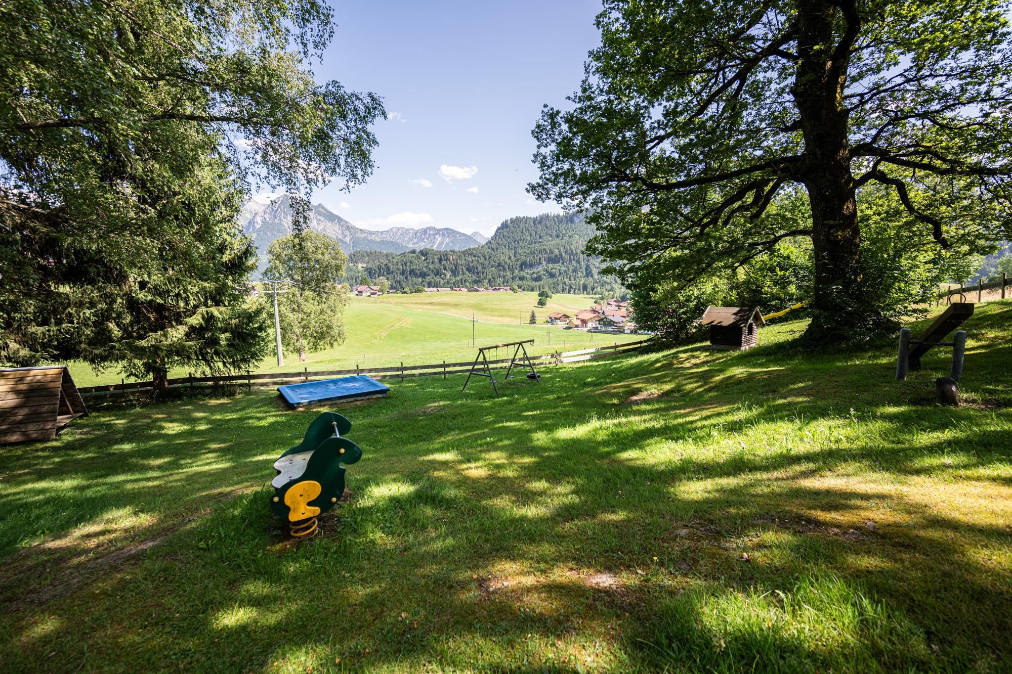 Spielplatz auf der Spöck - Obermaiselstein